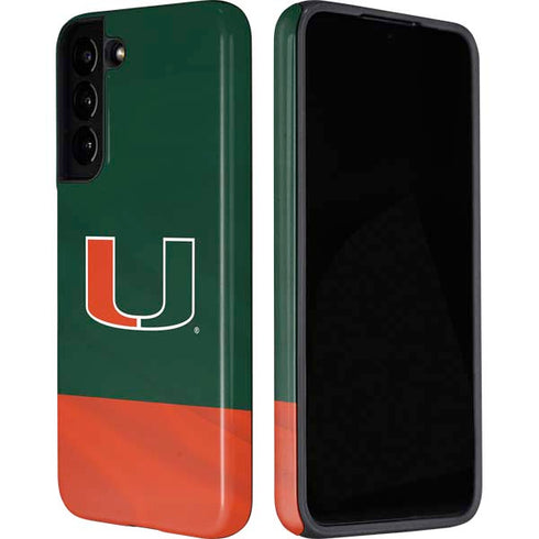 University of Miami Hurricanes Flag Galaxy S22 Plus Pro Case