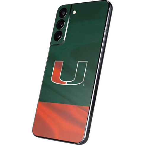 University of Miami Hurricanes Flag Galaxy S22 Plus Skin