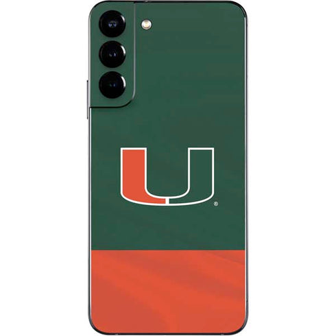 University of Miami Hurricanes Flag Galaxy S22 Plus Skin