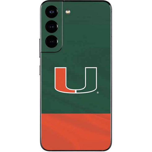University of Miami Hurricanes Flag Galaxy S22 Skin