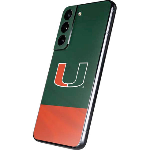 University of Miami Hurricanes Flag Galaxy S22 Skin