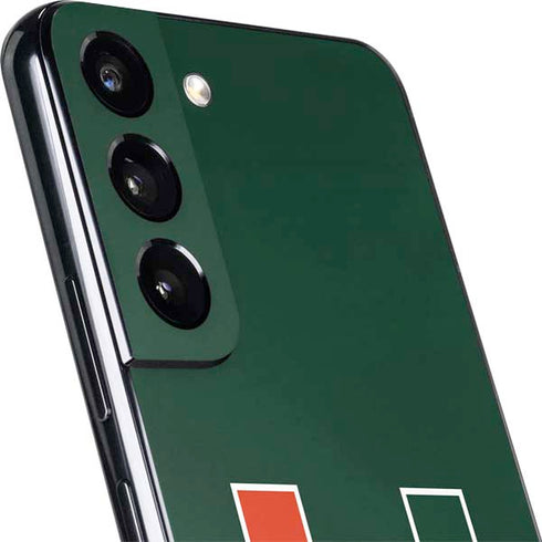 University of Miami Hurricanes Flag Galaxy S22 Skin