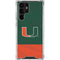 University of Miami Hurricanes Flag Galaxy S22 Ultra Clear Case