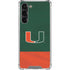 University of Miami Hurricanes Flag Galaxy S23 Plus Clear Case