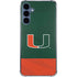 University of Miami Hurricanes Flag Galaxy S24 Clear Case