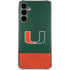 University of Miami Hurricanes Flag Galaxy S24 Plus Clear Case