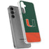 University of Miami Hurricanes Flag Galaxy S24 Plus Clear Case