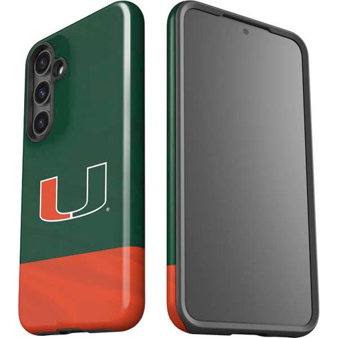 University of Miami Hurricanes Flag Galaxy S24 Plus Impact Case