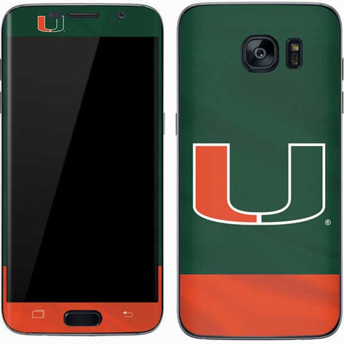 University of Miami Hurricanes Flag Galaxy S7 Skin