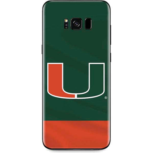 University of Miami Hurricanes Flag Galaxy S8 Plus Skin