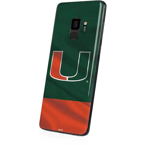 University of Miami Hurricanes Flag Galaxy S9 Skin