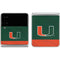 University of Miami Hurricanes Flag Galaxy Z Flip4 5G Skin