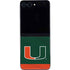 University of Miami Hurricanes Flag Galaxy Z Flip5 5G Skin