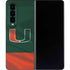 University of Miami Hurricanes Flag Galaxy Z Fold4 5G Skin
