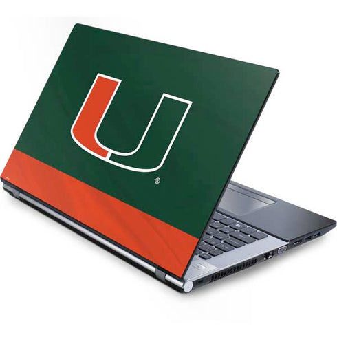 University of Miami Hurricanes Flag Generic Laptop Skin
