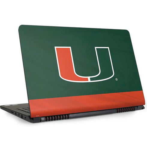 University of Miami Hurricanes Flag Dell Inspiron Skin