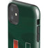 University of Miami Hurricanes Flag iPhone 11 Impact Case