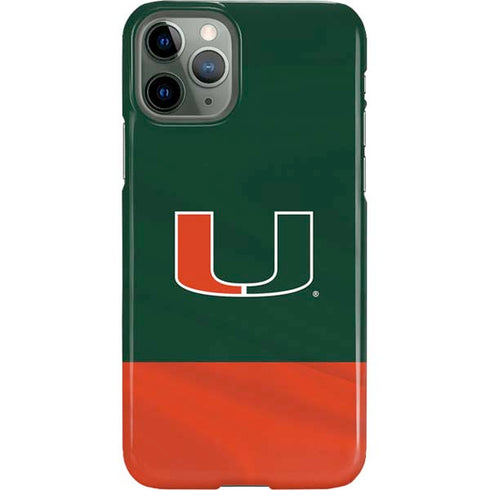 University of Miami Hurricanes Flag iPhone 11 Pro Lite Case