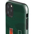 University of Miami Hurricanes Flag iPhone 11 Pro Max Impact Case