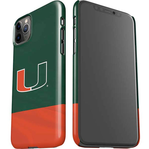 University of Miami Hurricanes Flag iPhone 11 Pro Max Lite Case