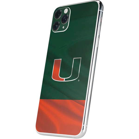 University of Miami Hurricanes Flag iPhone 11 Pro Max Skin