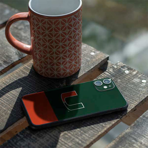 University of Miami Hurricanes Flag iPhone 11 Skin