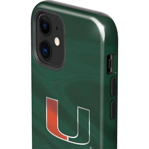 University of Miami Hurricanes Flag iPhone 12 Impact Case