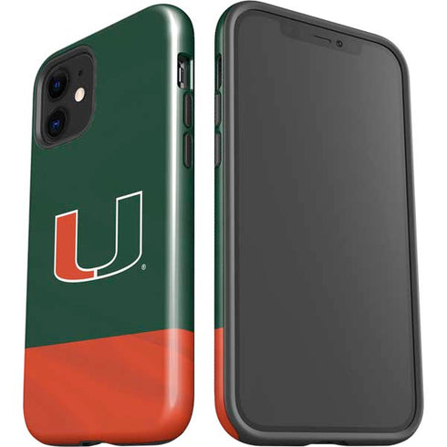 University of Miami Hurricanes Flag iPhone 12 Impact Case