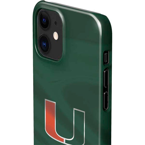University of Miami Hurricanes Flag iPhone 12 Mini Lite Case
