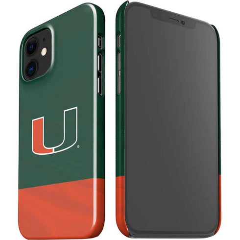 University of Miami Hurricanes Flag iPhone 12 Mini Lite Case