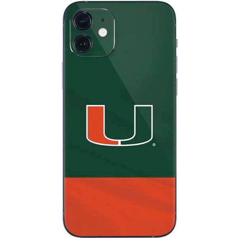 University of Miami Hurricanes Flag iPhone 12 Mini Skin