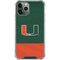 University of Miami Hurricanes Flag iPhone 12 Pro Clear Case
