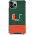 University of Miami Hurricanes Flag iPhone 12 Pro Clear Case