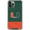 University of Miami Hurricanes Flag iPhone 12 Pro Max Clear Case