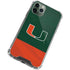 University of Miami Hurricanes Flag iPhone 12 Pro Max Clear Case