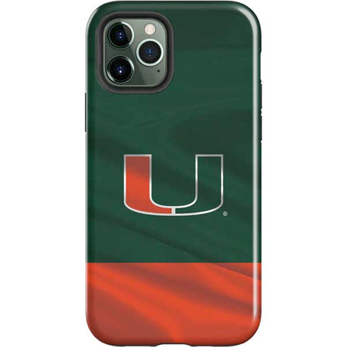 University of Miami Hurricanes Flag iPhone 12 Pro Max Impact Case