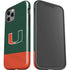 University of Miami Hurricanes Flag iPhone 12 Pro Max Impact Case