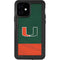 University of Miami Hurricanes Flag iPhone 12 Waterproof Case
