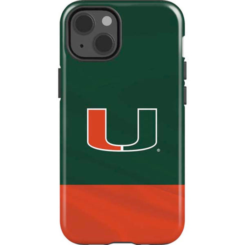 University of Miami Hurricanes Flag iPhone 13 Impact Case
