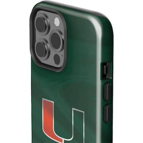 University of Miami Hurricanes Flag iPhone 13 Pro Max Impact Case