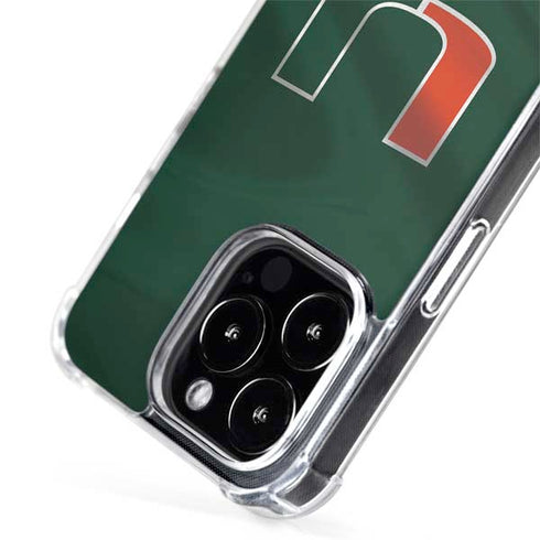 University of Miami Hurricanes Flag iPhone 13 Pro Max MagSafe Case
