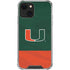 University of Miami Hurricanes Flag iPhone 14 Plus Clear Case