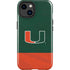 University of Miami Hurricanes Flag iPhone 14 Plus Impact Case