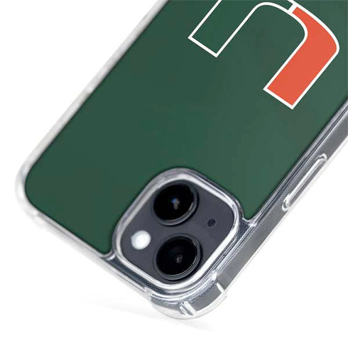 University of Miami Hurricanes Flag iPhone 14 Plus MagSafe Case