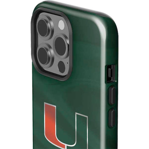 University of Miami Hurricanes Flag iPhone 14 Pro Impact Case