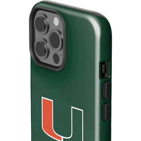 University of Miami Hurricanes Flag iPhone 15 Pro Max Impact Case