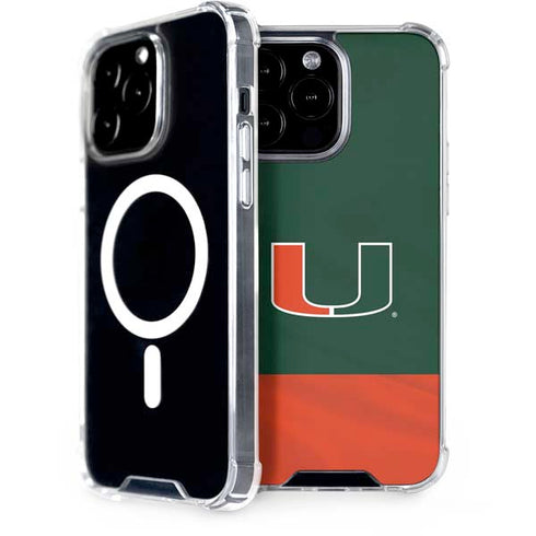 University of Miami Hurricanes Flag iPhone 14 Pro Max MagSafe Case