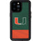 University of Miami Hurricanes Flag iPhone 14 Pro Max Waterproof Case