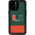 University of Miami Hurricanes Flag iPhone 14 Pro Max Waterproof Case