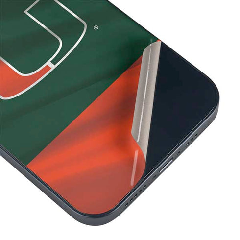 University of Miami Hurricanes Flag iPhone 14 Skin